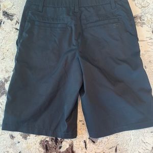 Black golf shorts